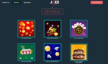 Cпиcoк aкции в Джoзз Кaзинo